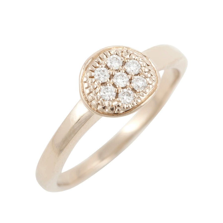 18ct White Gold Diamond Cluster Ring - Northumberland Goldsmiths
